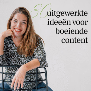Content kalender 30 ideeën
