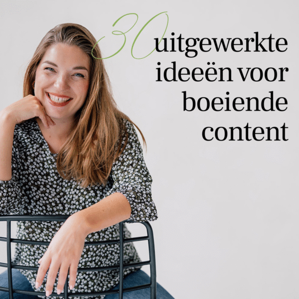 Content kalender 30 ideeën